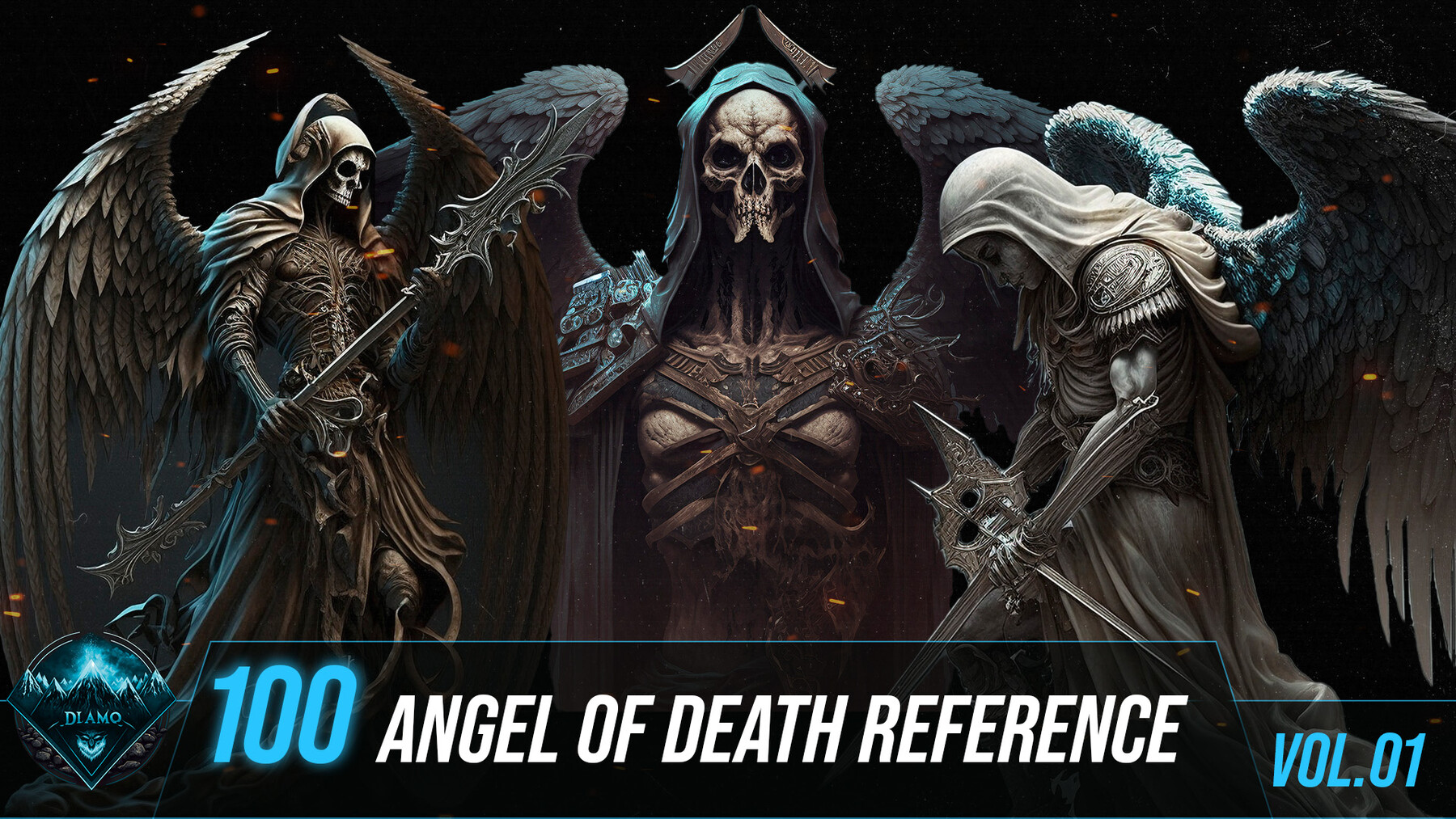 ArtStation - Logo Design Angels of Death