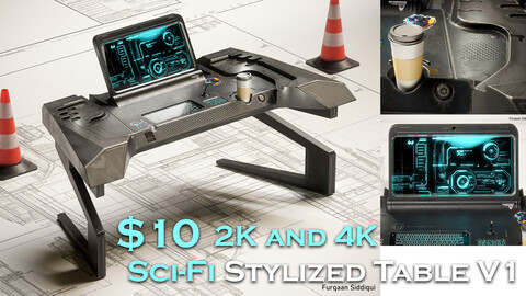 Sci-fi Stylized Table V1