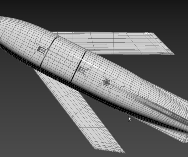 ArtStation - Cruise Missile AGM 158 JASSM 3D Model | Resources