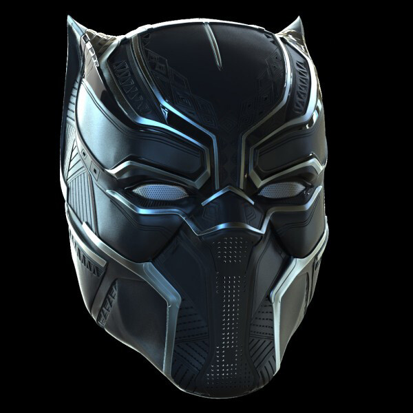 ArtStation - Black Panther Suit and helmet cosplay ready to 3d print ...