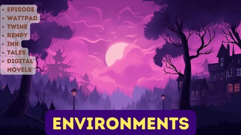 10 Outdoor Purple Environments