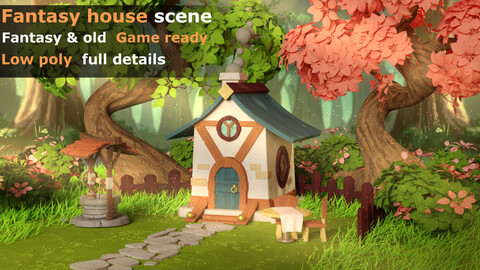 Fantasy house scene