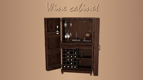 Wine cabinet