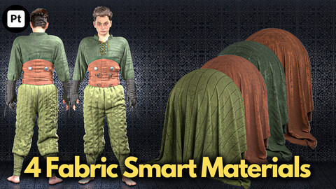 Medieval No.1: 4 Fabric smart materials