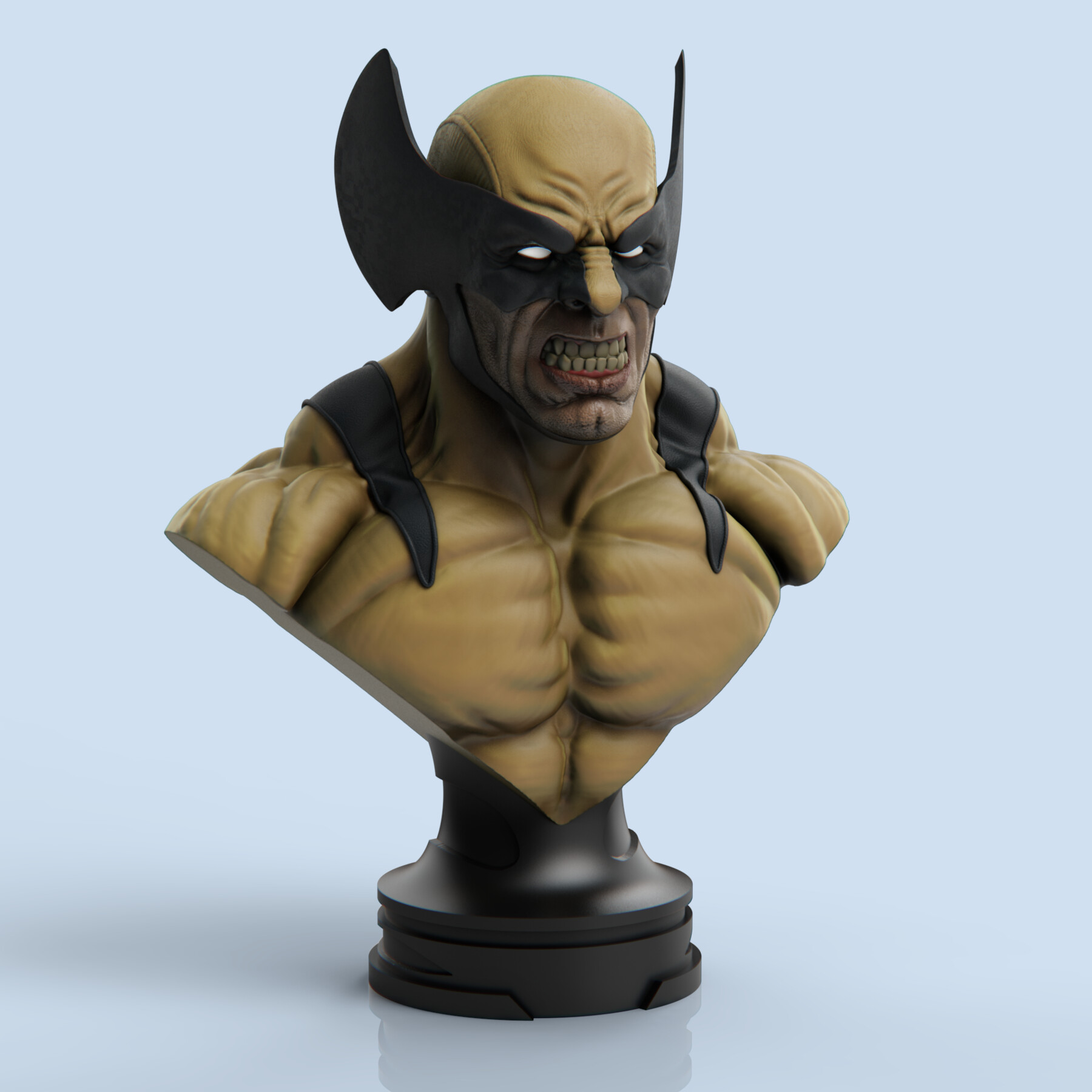 ArtStation - Wolverine Bust | Resources