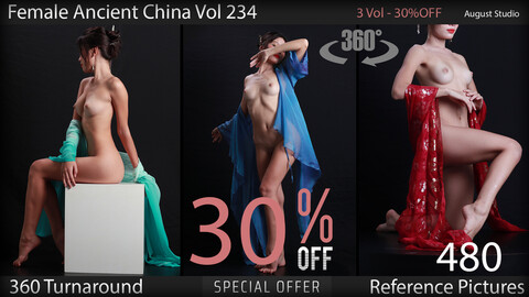 Female Ancient China Bundle_3 Vol_30%OFF