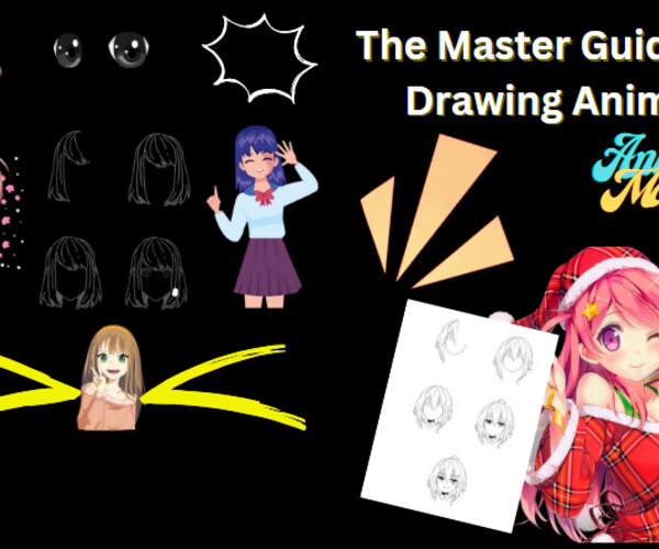 ArtStation How to draw anime book Draw Manga,Step by Step Drawing