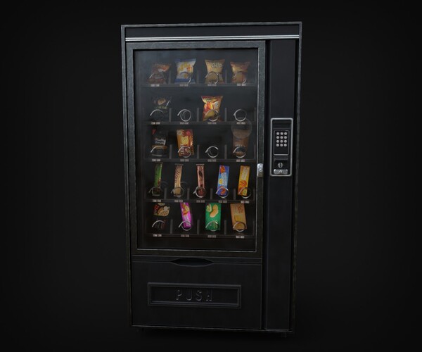 ArtStation - Vending Machine | Game Assets