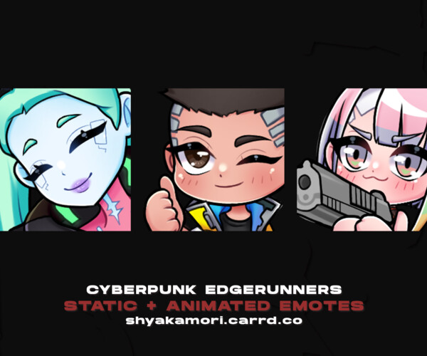 Instagram Profile Picture Anime Cyberpunk Twitch (Download Now) 