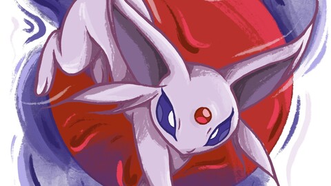 Espeon Print