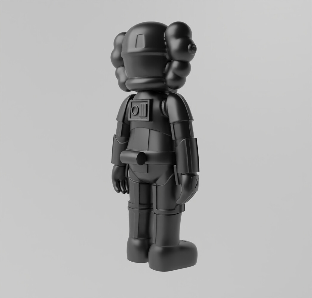 ArtStation - Kaws Stormtrooper Fan Art Toy 3d Print | Resources