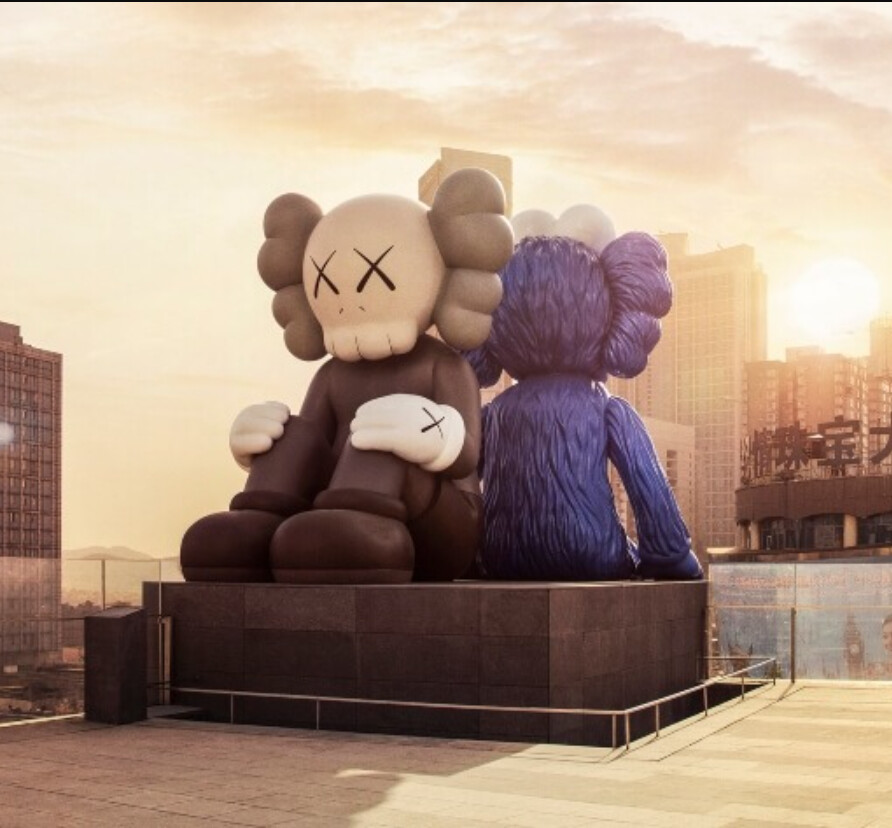 Kaws Seeing Watching Fan Art Toy 3d Print