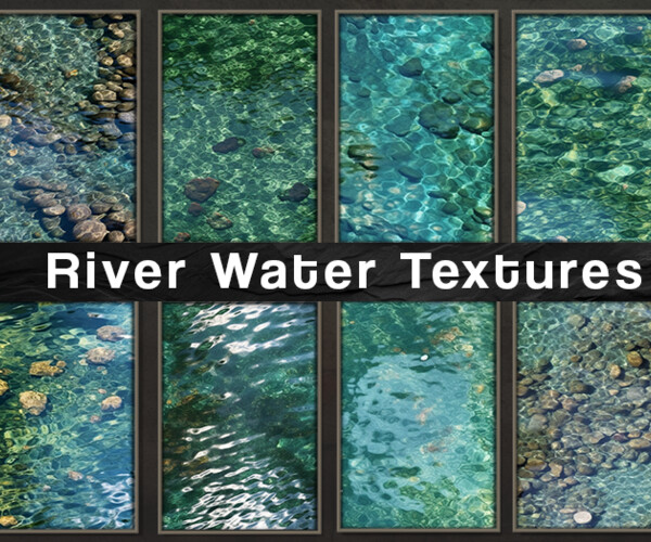 seamless river texture