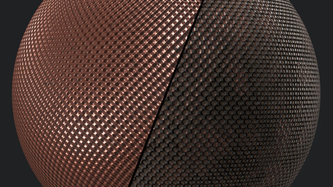 Metal Materials 47- Metal panels By Painting | Sbsar Pbr 4k Seamless