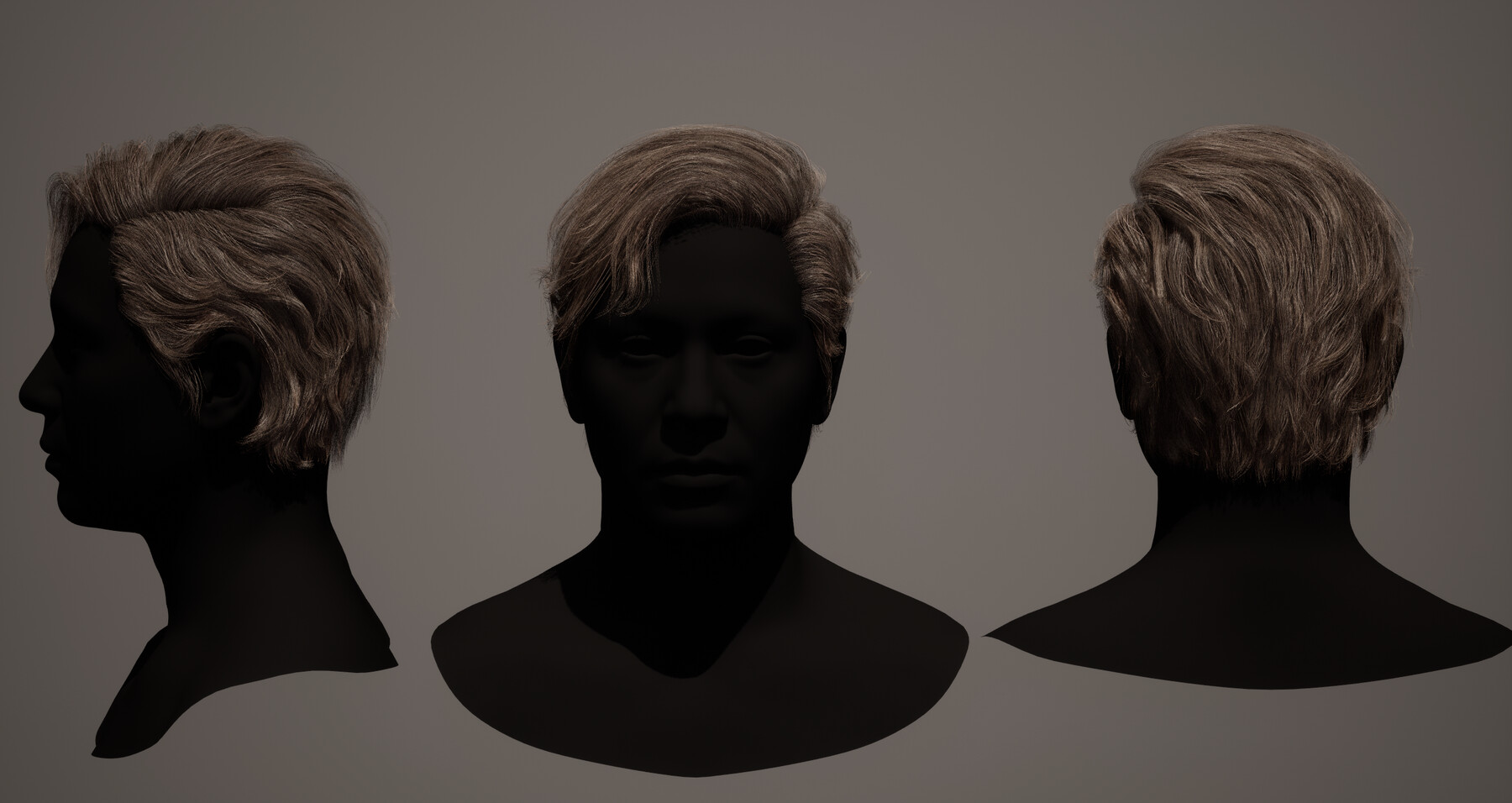 Hair 3D Models download - Free3D