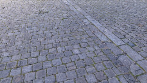 real cobblestone ground - gameready