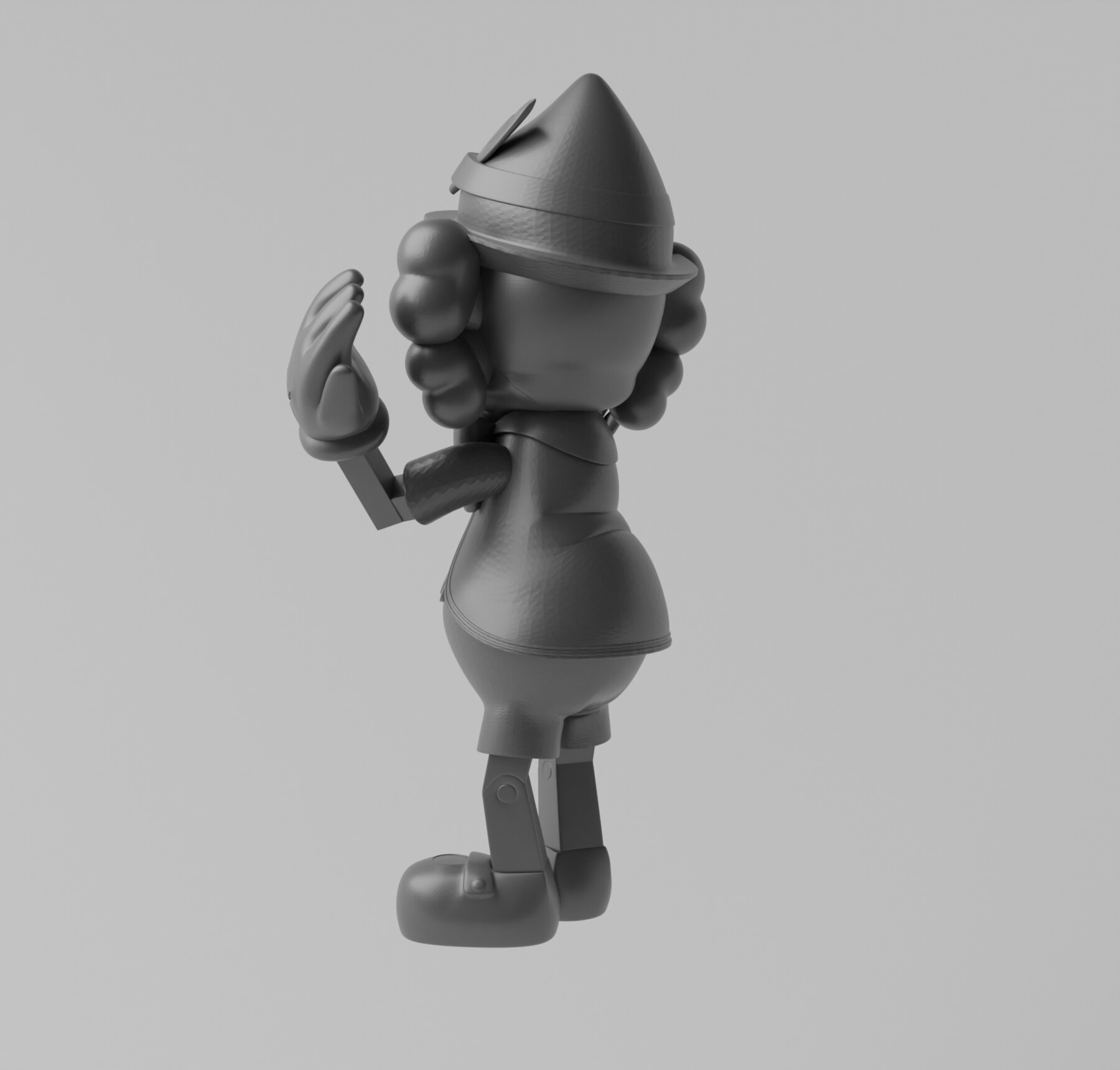 ArtStation - Kaws x Pinocchio Fan Art Toy 3d Print