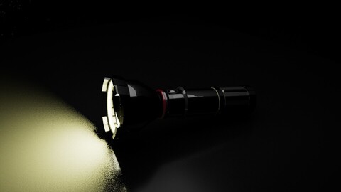 Low Poly Flashlight