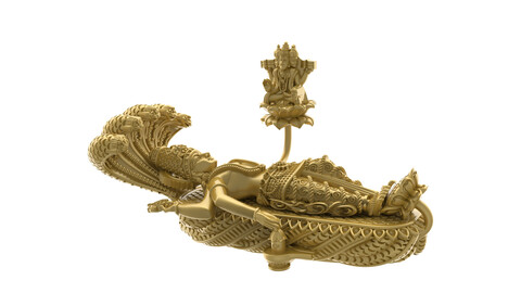 Lord Vishnu 3D-print model