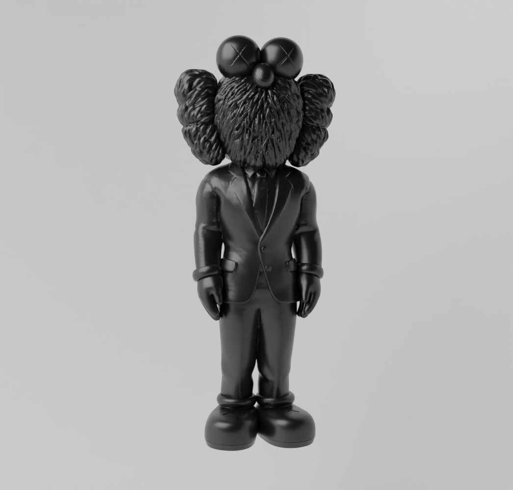 ArtStation - Kaws x Dior Fan Art Toy 3d Print | Resources