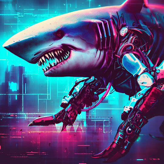 Artstation Fantasy Robot Shark Artworks