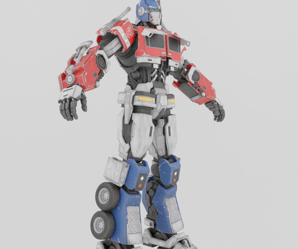 ArtStation - Optimus Prime Transformers Textured Rigged | Resources