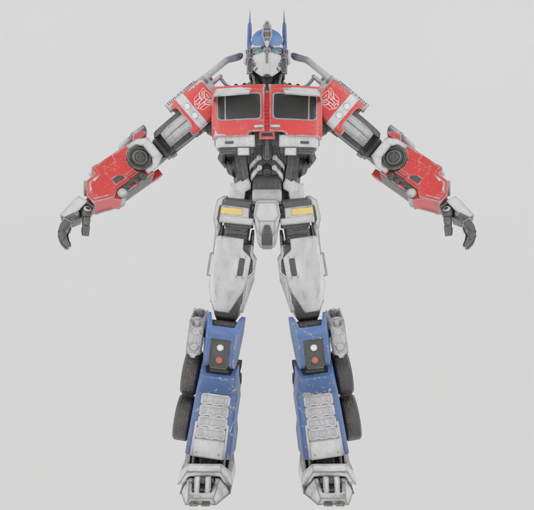 ArtStation - Optimus Prime Transformers Textured Rigged | Resources