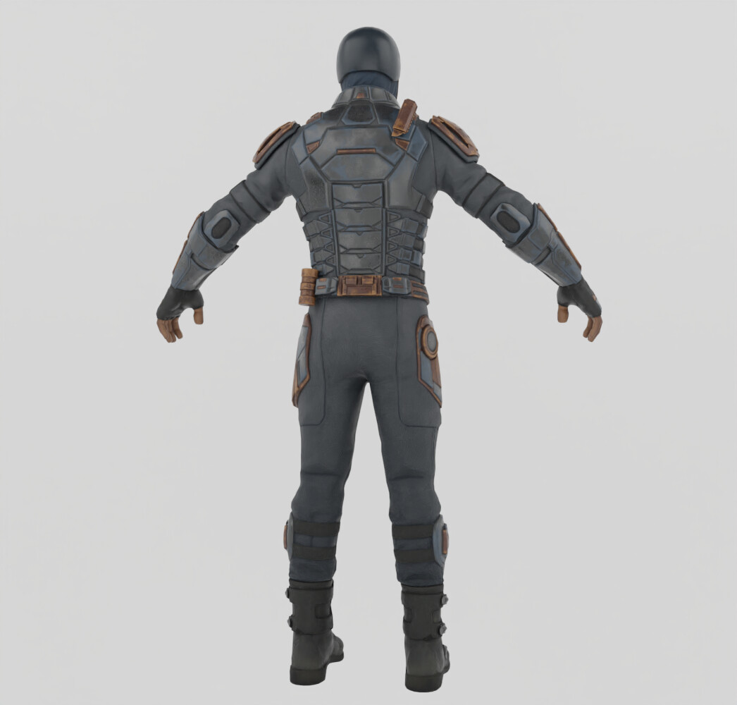 ArtStation - Bloodsport Suicide Squad Textured Rigged | Resources