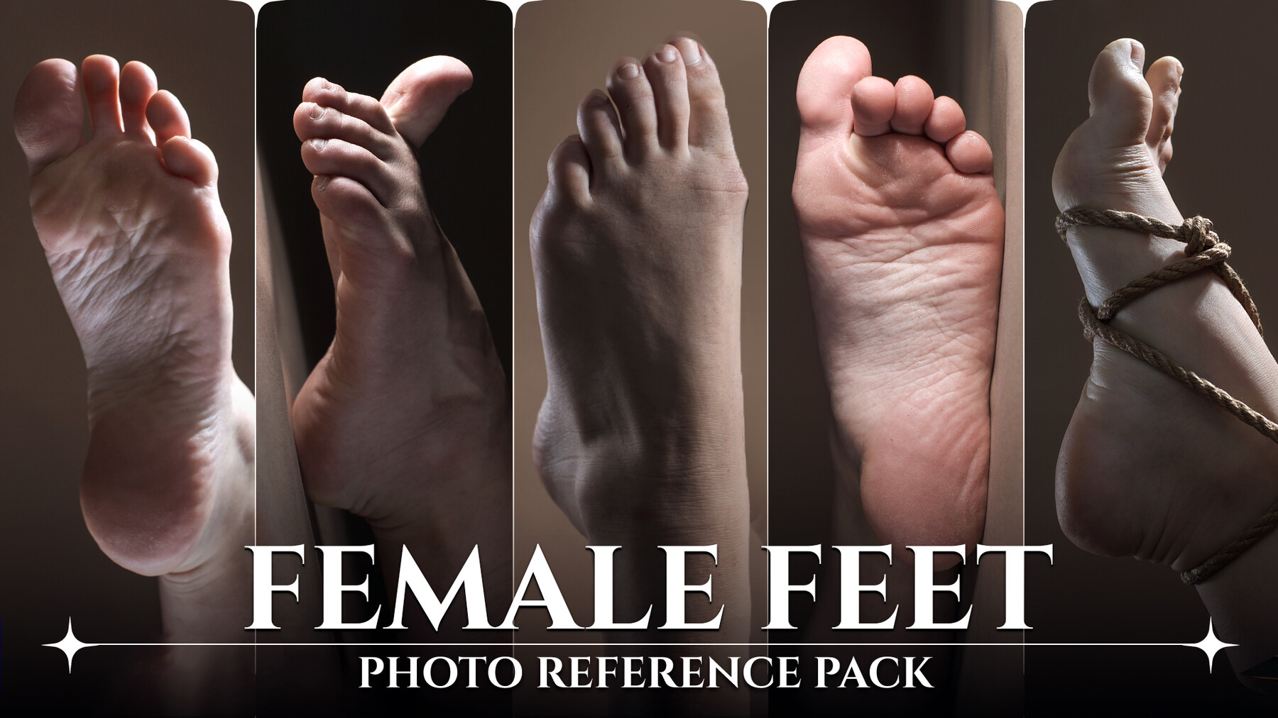 ArtStation - A Female Feet- Photo Reference Pack For Artists-675
