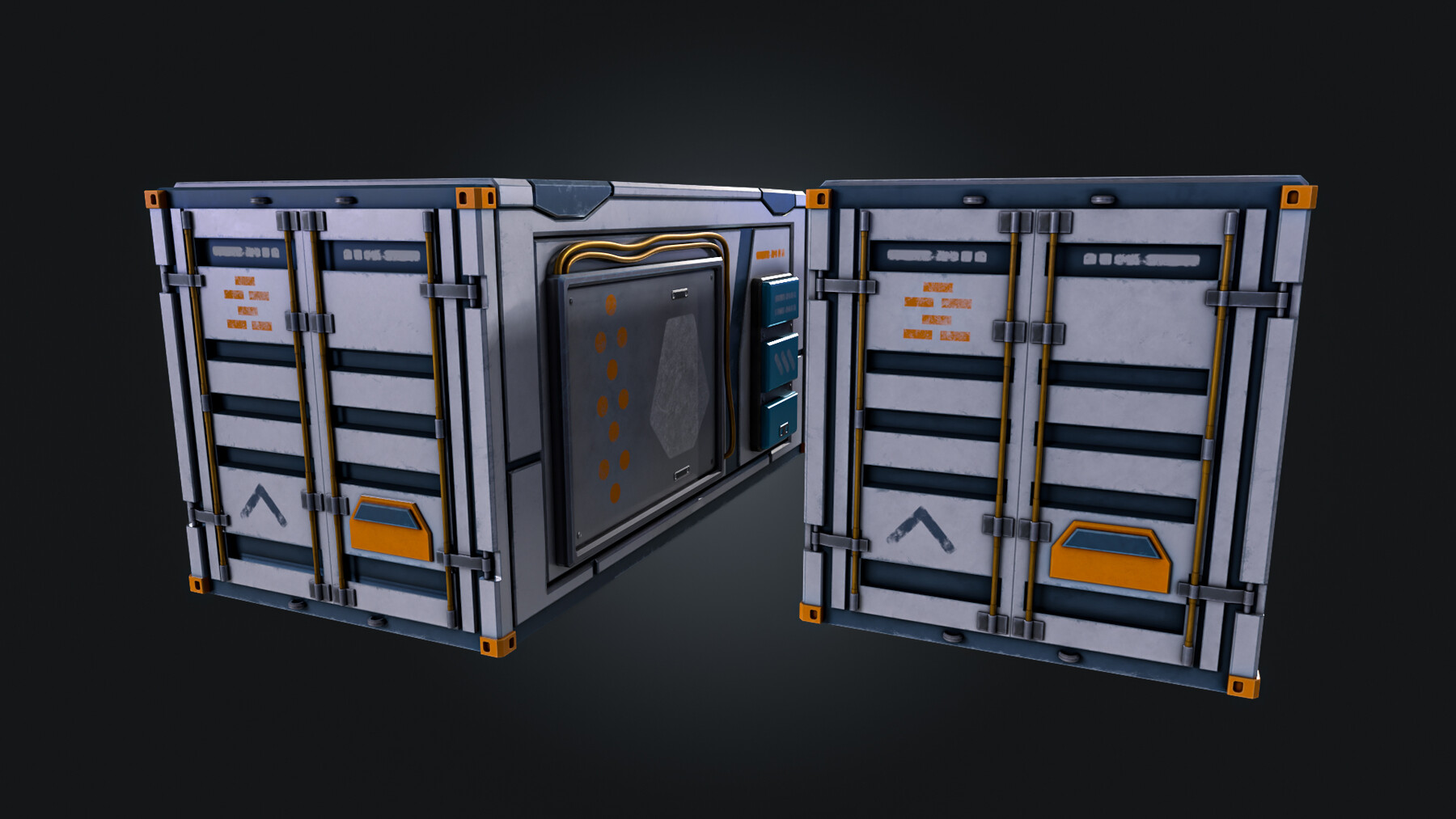 ArtStation - Container V2 | Game Assets