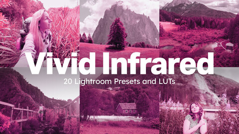 20 Vivid Infrared LUTs and Lightroom Presetes