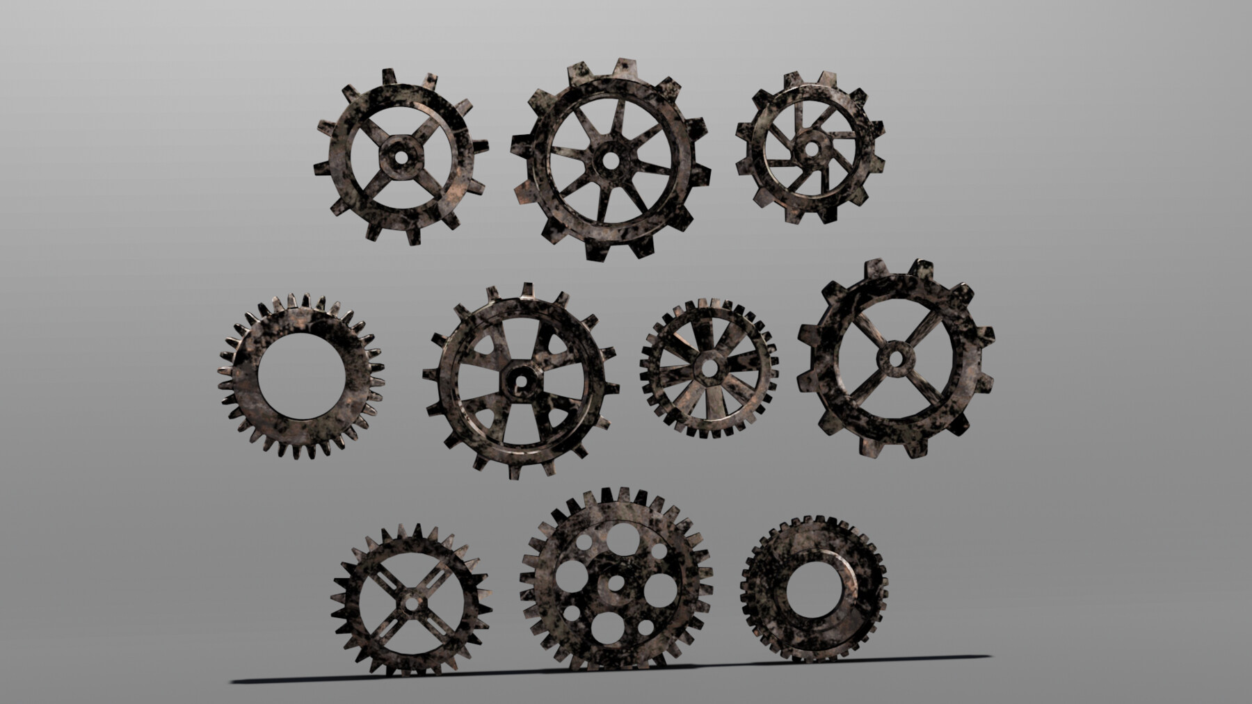 ArtStation - Gears 3D Model