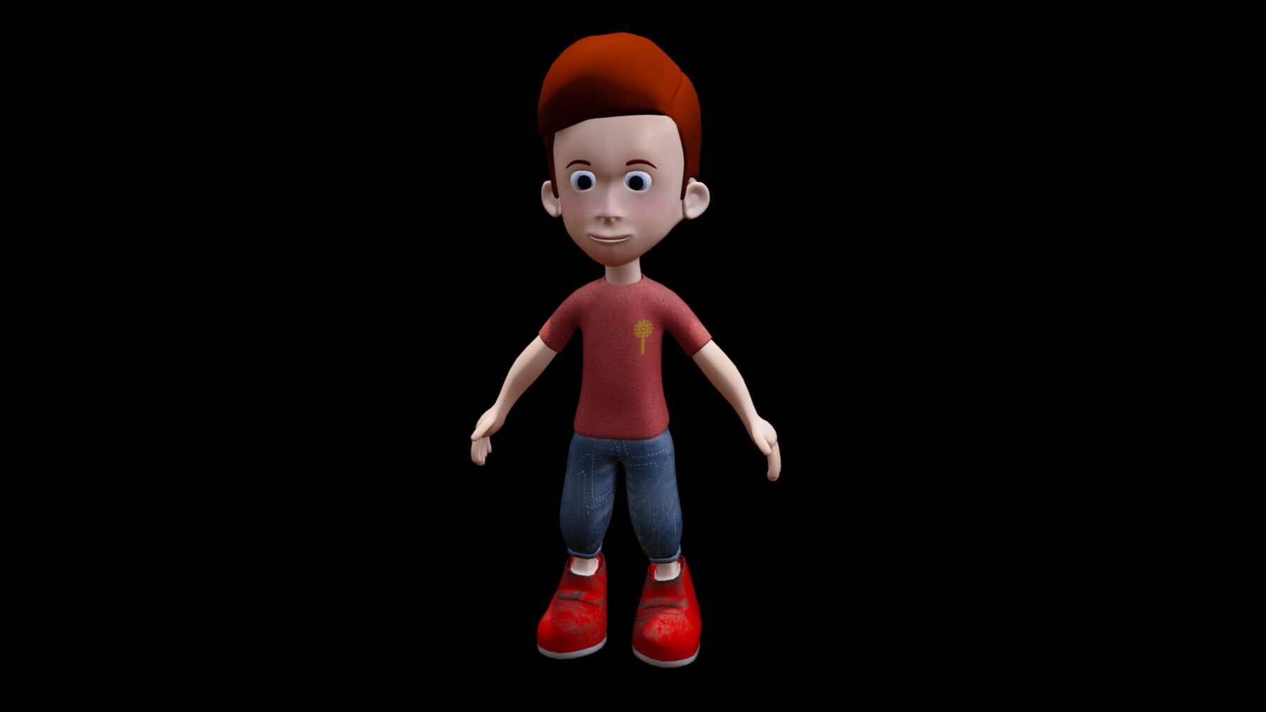 ArtStation - Small Boy 3D model | Game Assets