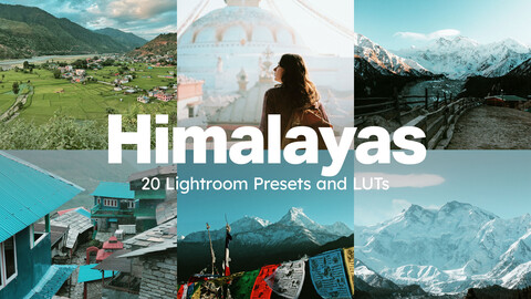 20 Himalayas LUTs & Lightroom Presets