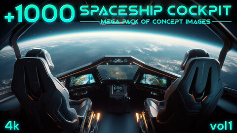 Spaceship Cockpit Concept Pack