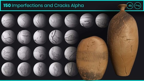 150 Imperfections and Cracks Alpha Vol.05