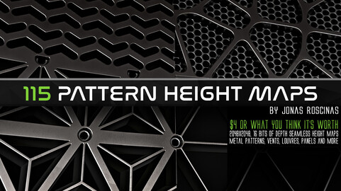 115 Pattern Height Maps