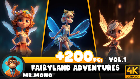 Fairyland Adventures Vol.1 | Reference Images