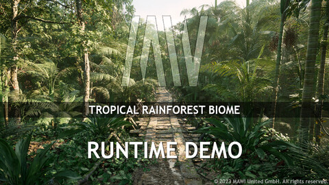 MW Tropical Rainforest Biome - Runtime Demo