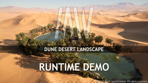 MW Dune Desert Landscape - Runtime Demo