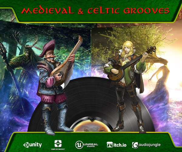 ArtStation - Medieval & Celtic Music Grooves (+loops) | Game Assets