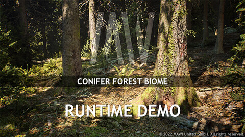 MW Conifer Forest Biome - Runtime Demo