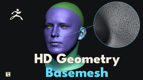Basemesh for HD Geometry - ZBrush