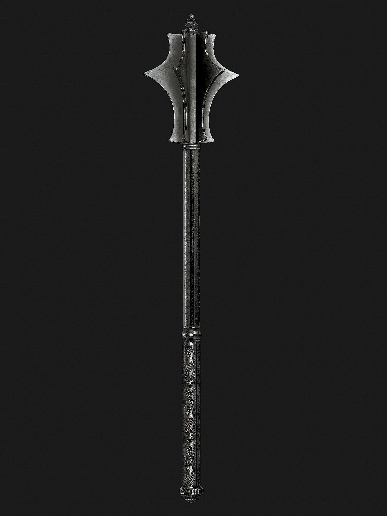 ArtStation - MEDIEVAL MACE | Game Assets