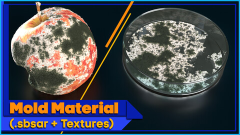 Mold Material (.SBSAR + PBR Textures)