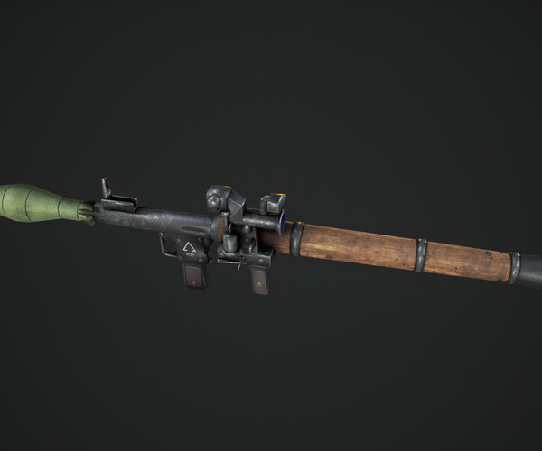 ArtStation - Rocket Launcher RPG-7 | Game Assets