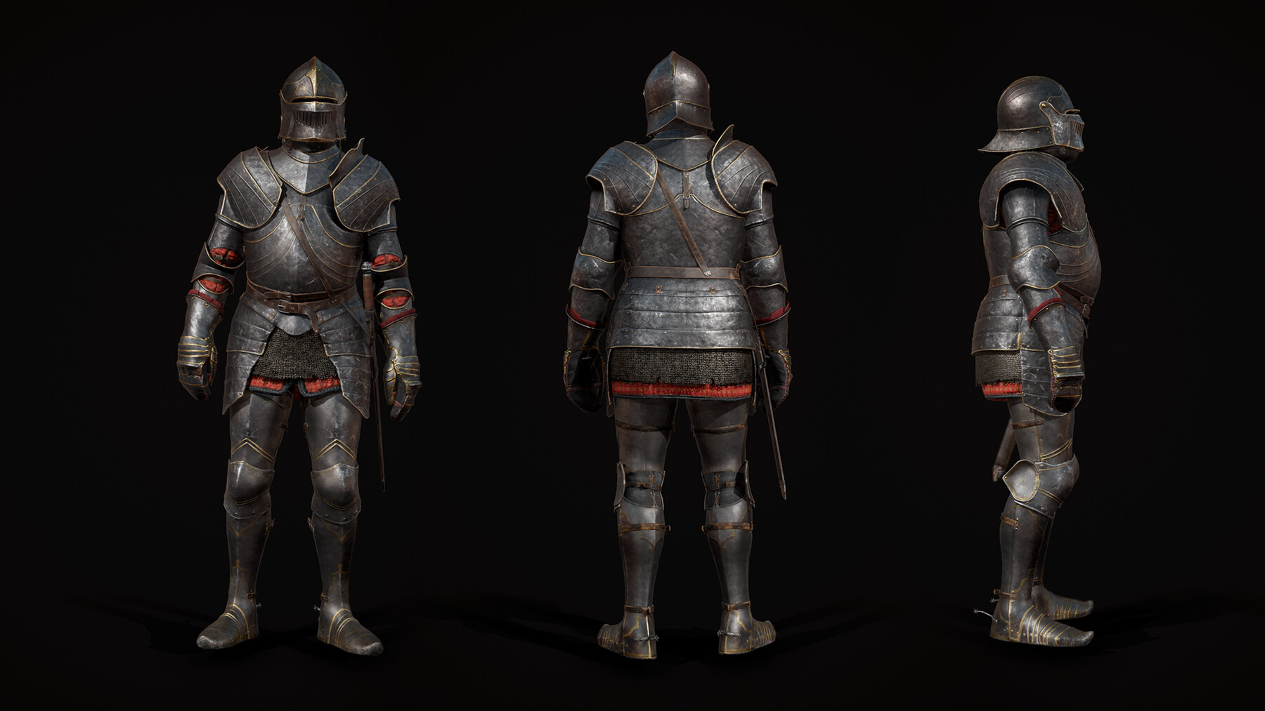 ArtStation - Medieval Knights - Modular | Game Assets