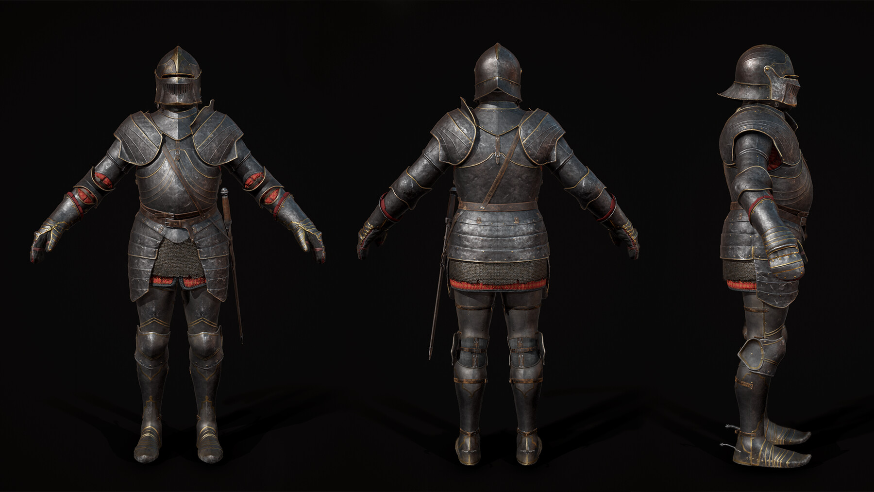 ArtStation - Medieval Knights - Modular | Game Assets