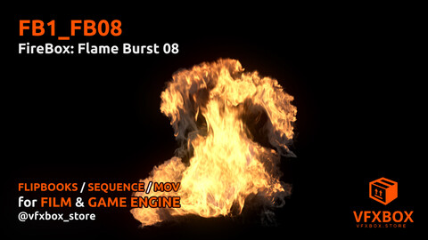 BHVFX_FB1_FB08 - Flame Burst 08