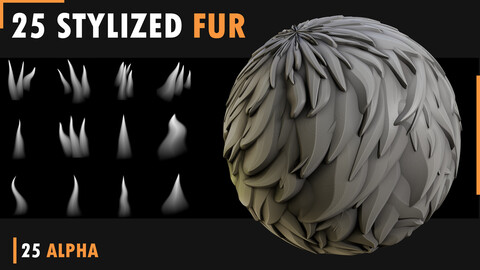 25 Stylized Fur